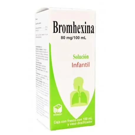 BROMHEXINA JBE INFANTIL 80MG/100ML