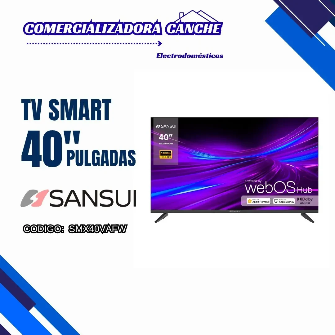 TV SMART 40"PULGADAS SANSUI