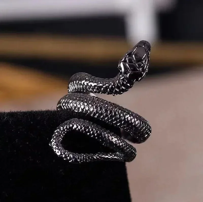 ANILLO SERPIENTE RETRO MANBA  4