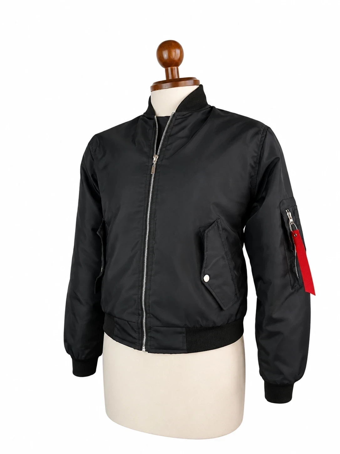 Bomber de mujer negra talla M 