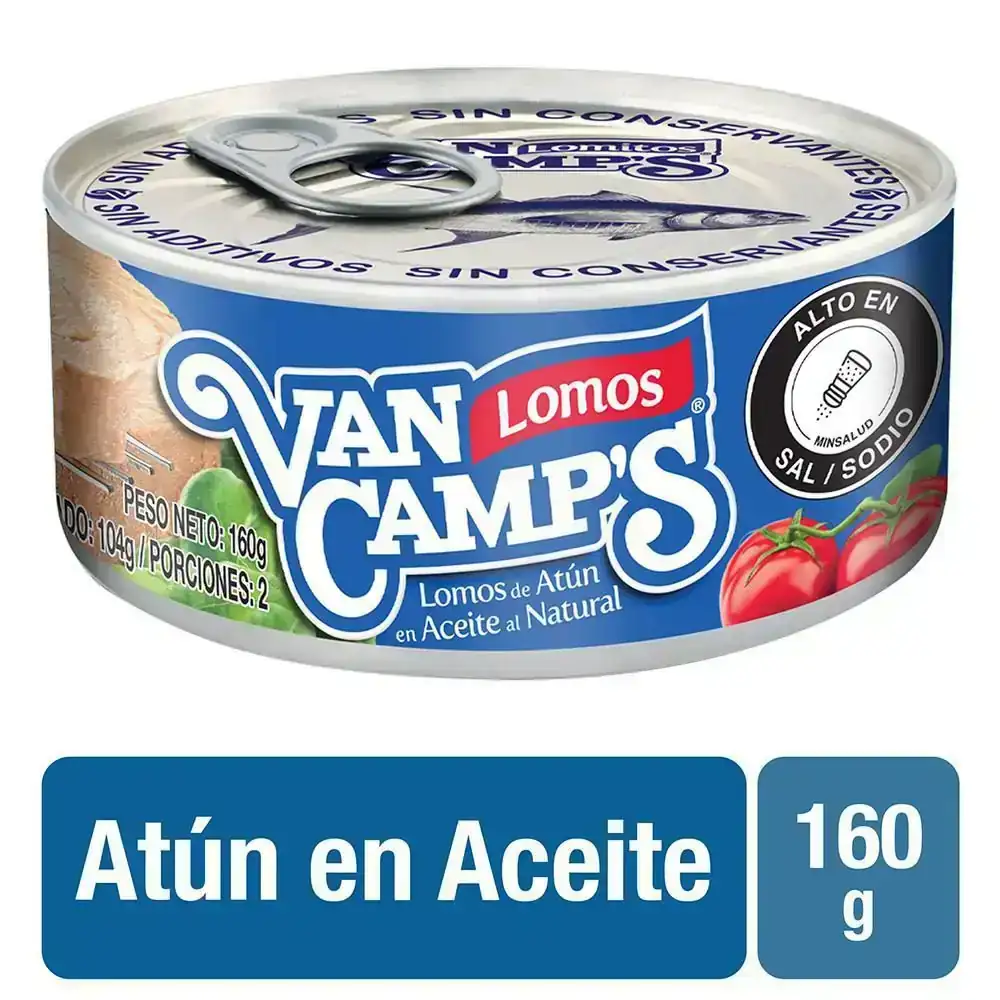 Atún En Aceite Van Camps x 160g