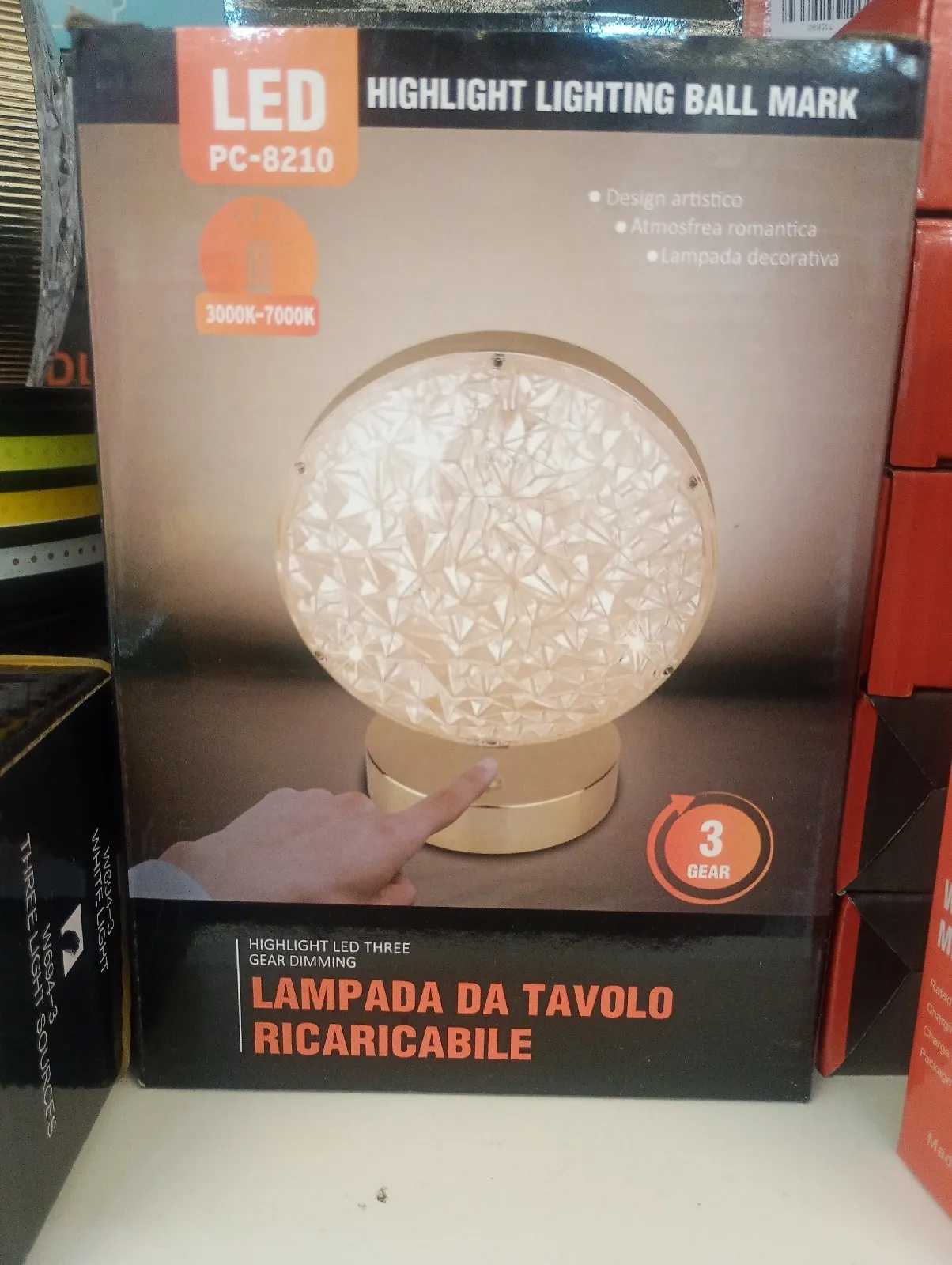 Lámpara led recargable  2