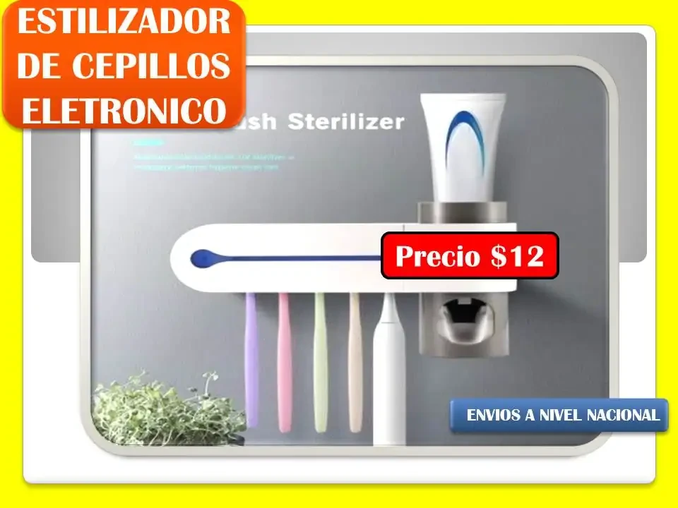 Dispensador de cepillos recargable 