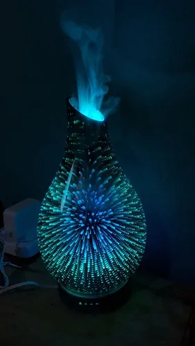 Difusor GADNIC Aromático Ultrasónico Luz Fuegos Artificiales 3