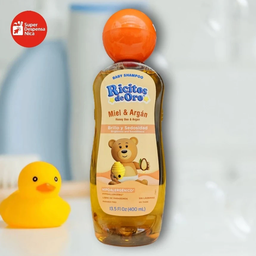 Shampoo Ricitos De Oro Miel y Argán 400ml