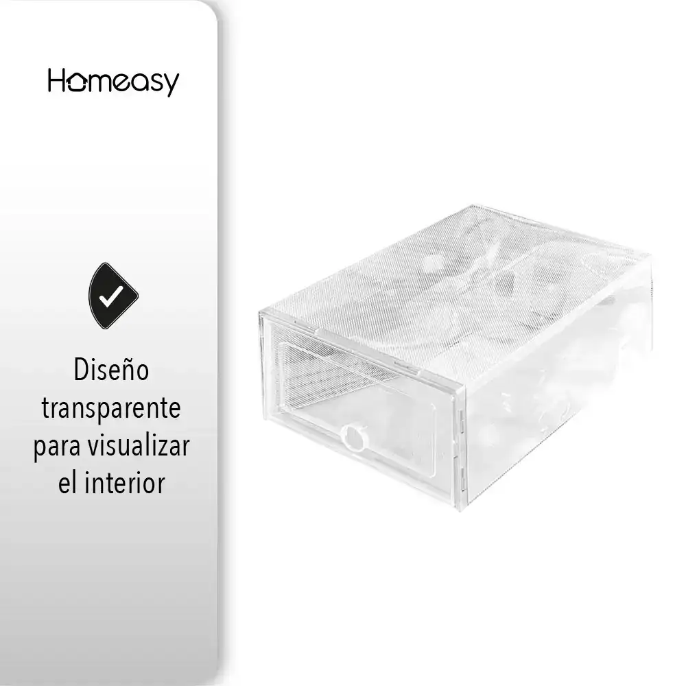 Cajas organizadoras de zapatos 12pzs 3