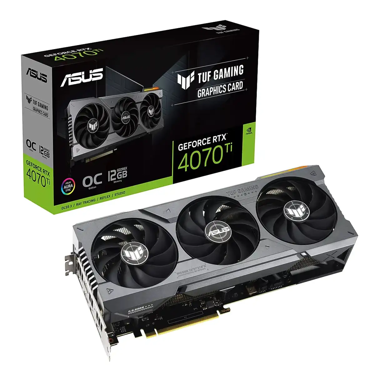VIDEO ASUS TUF RTX-4070TI 12 GB