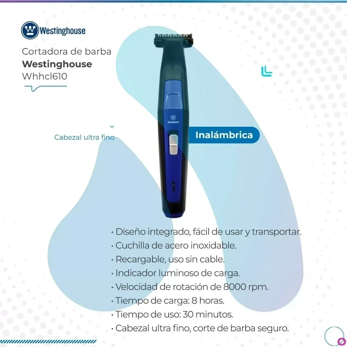 CORTADORA DE BARBA WESTINGHOUSE