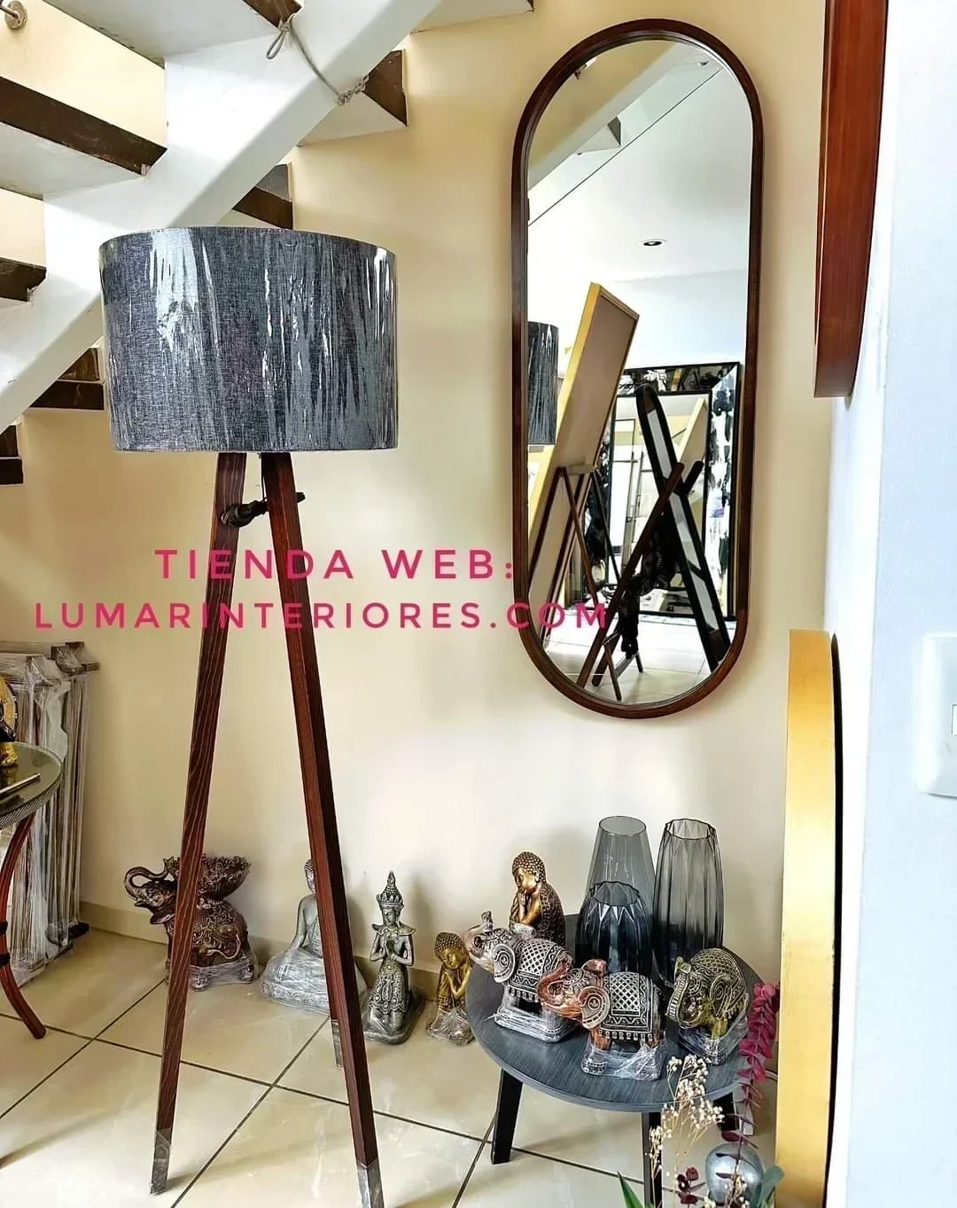 LAMPARA DE PISO, ESTILO NÓRDICA PARA SALA, COMEDOR O RECÁMARA 7