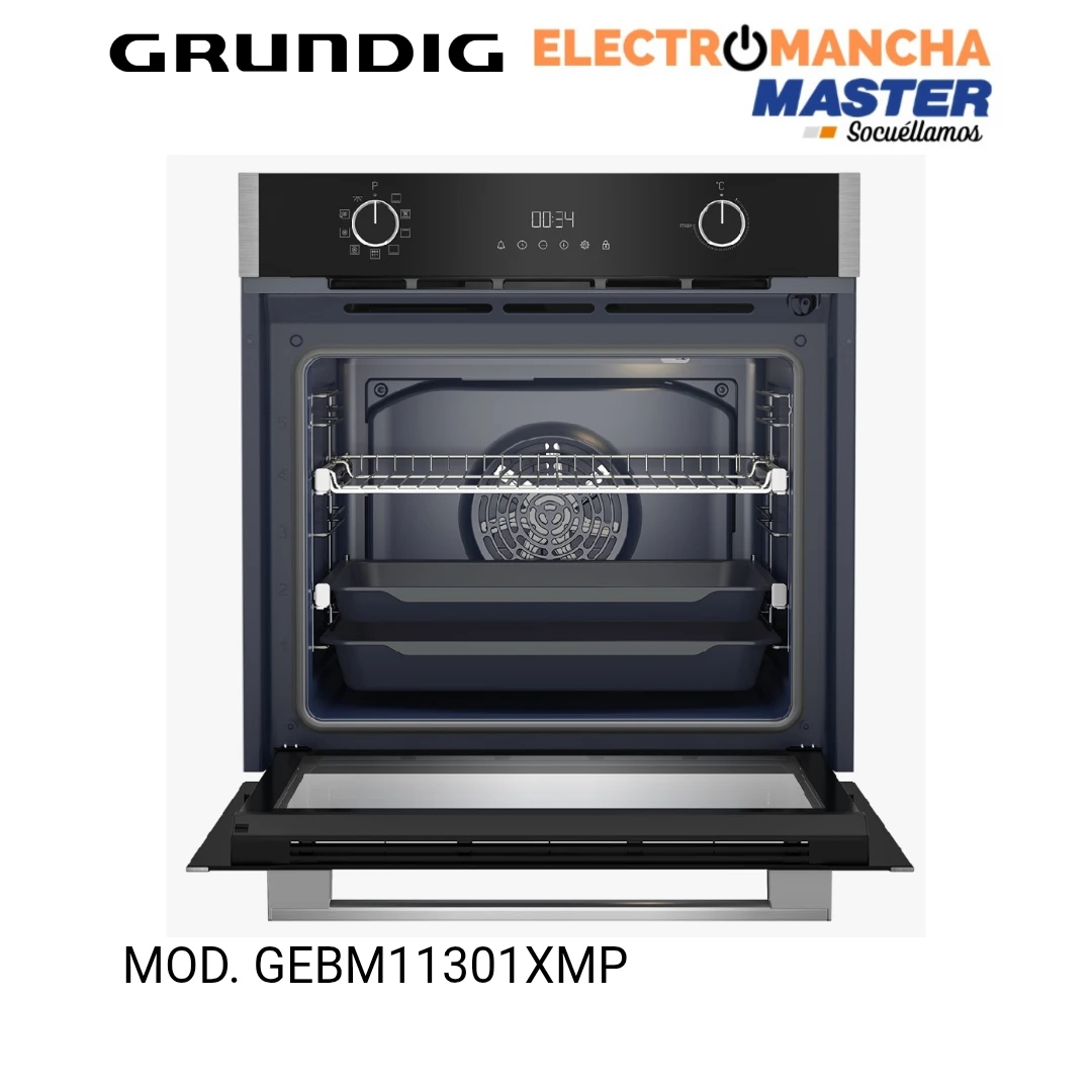 HORNO GRUNDIG GEBM11301XMP PIROLITCO 72 LITROS CLASE A+ 4