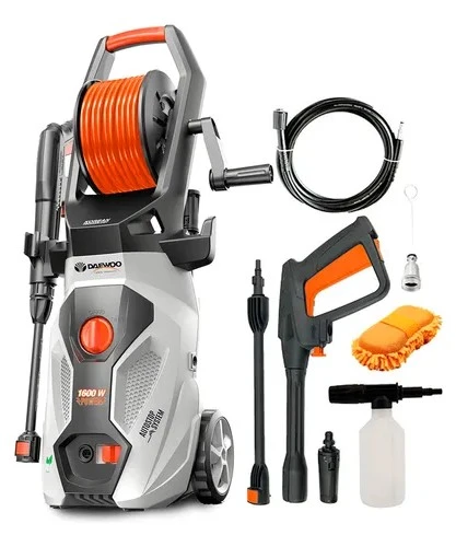 Hidrolavadora eléctrica Daewoo Eco Gris/Naranja de 1600W 