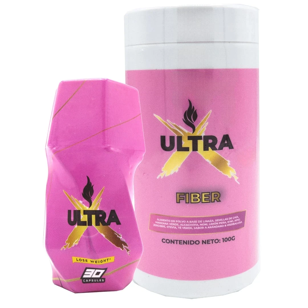 Ultra X + Fibra ultra X - REDUCE DE 6 A 8 KG AL MES