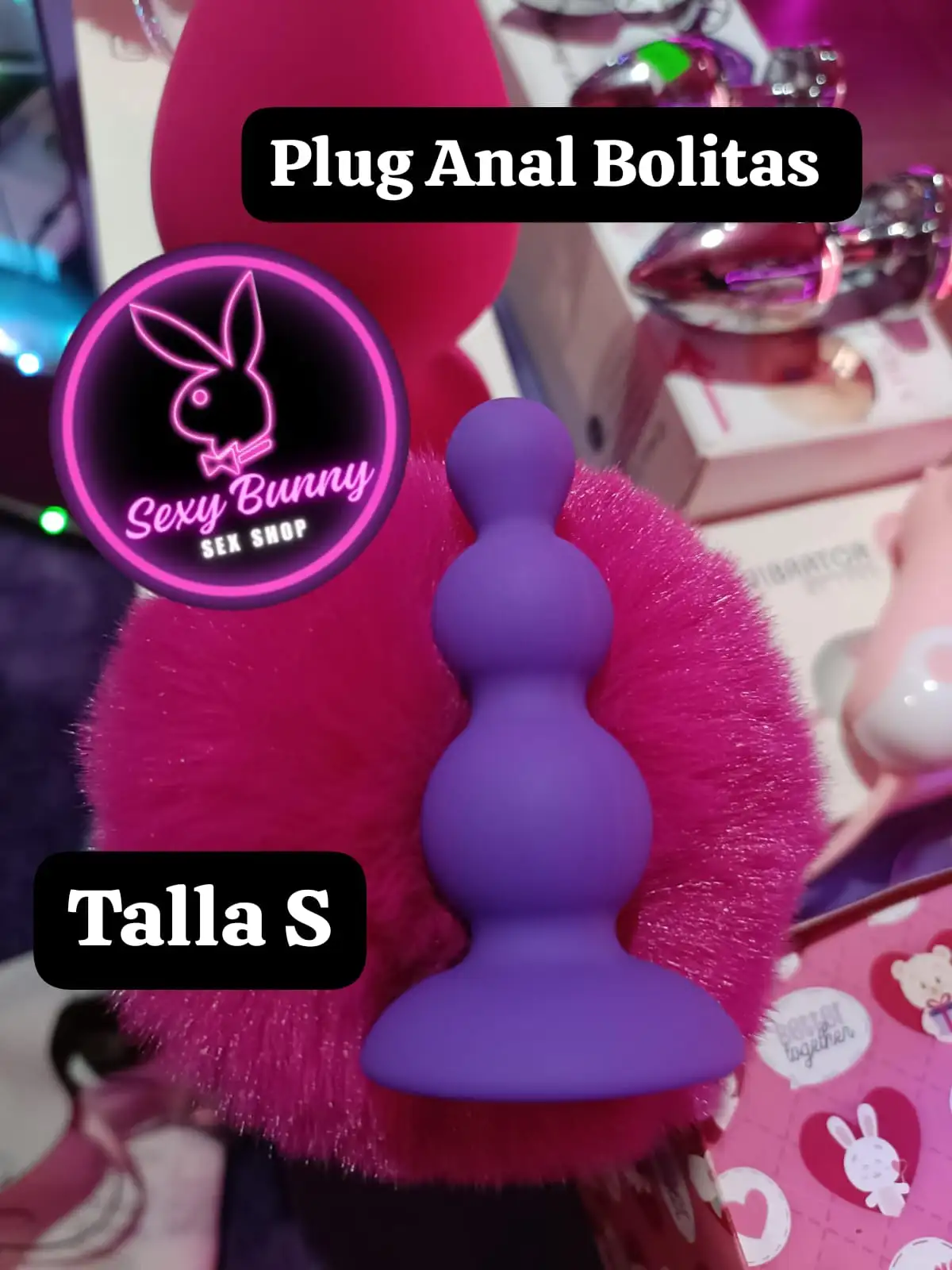 Plug Anal Bolitas talla S