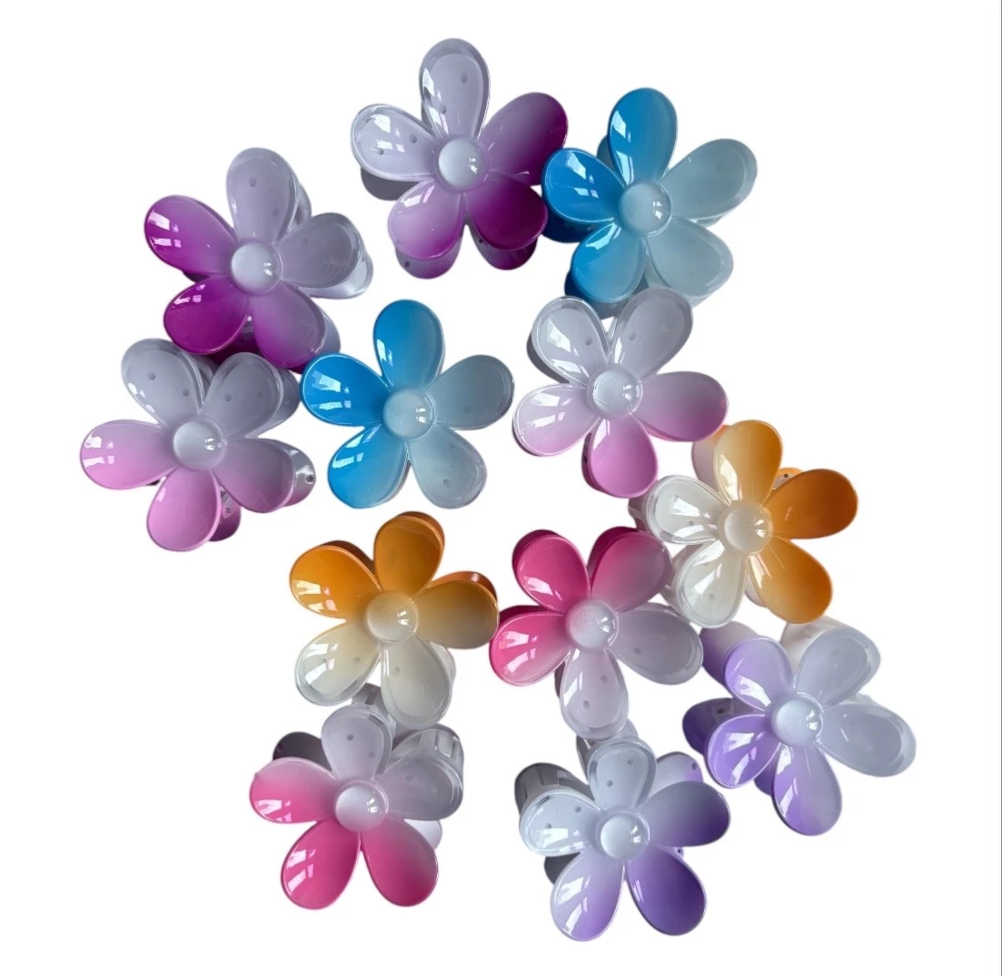 paquete de 12 pinzas flor gradient 2