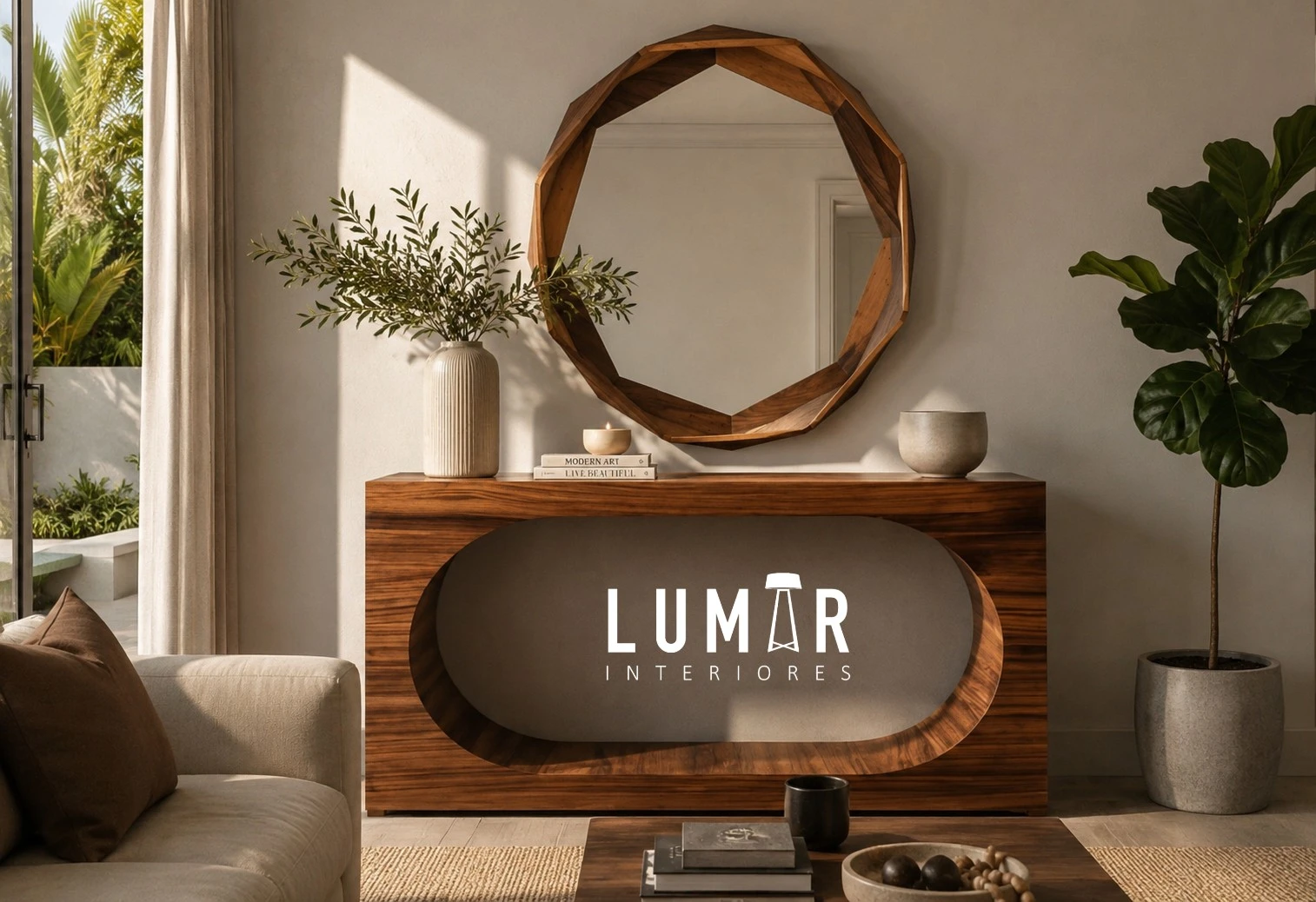 Credenza KYOTO Chapa Parota Natural 7