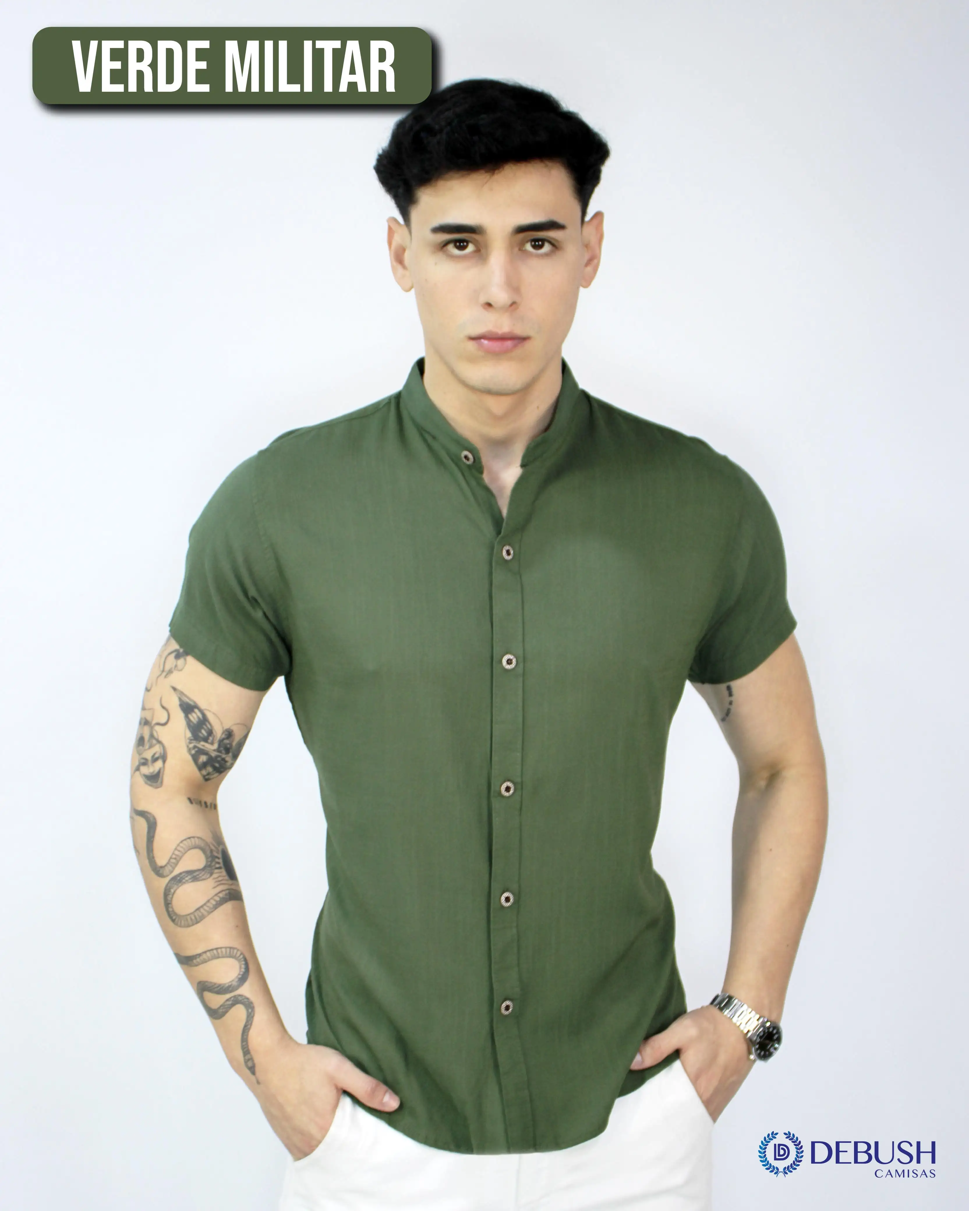 Camisa en Lino Italiano 