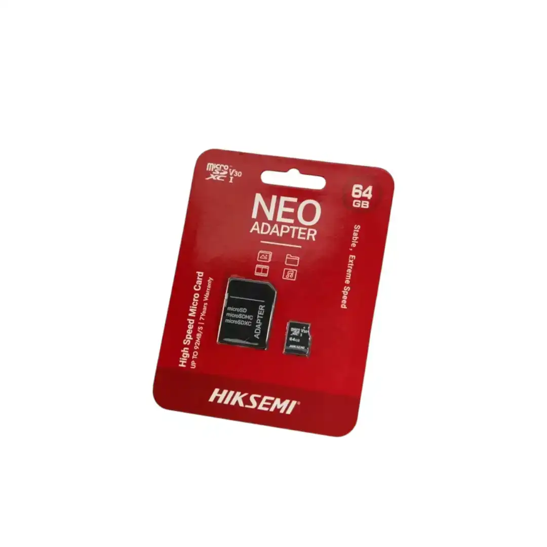 TARJETA MICRO SD 64GB HIKSEMI CLASE 10