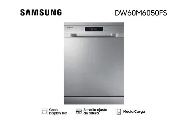 Lavavajillas Samsung Dw60m6050fs 14 cubiertos