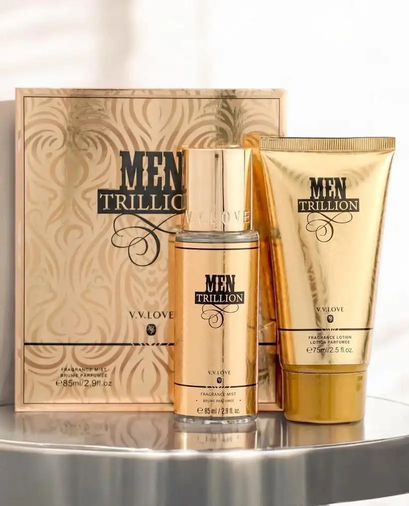Set perfume y gel caballero 4