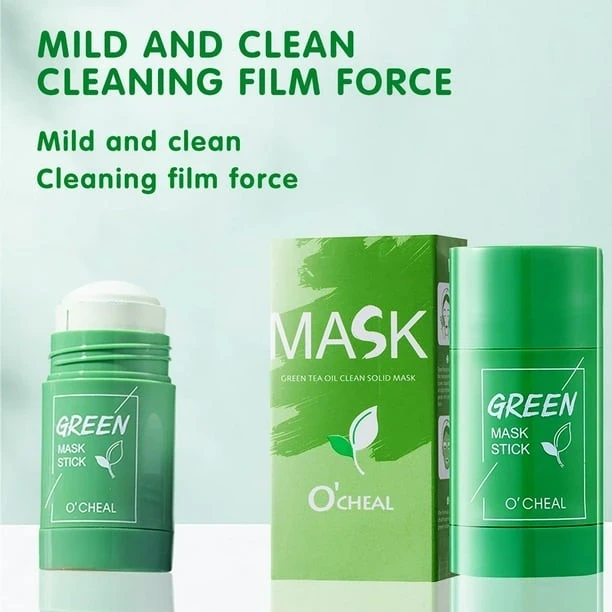 ✨ Green Mask Stick O’CHEAL – Green Tea Mask 40 gr ✨ 2