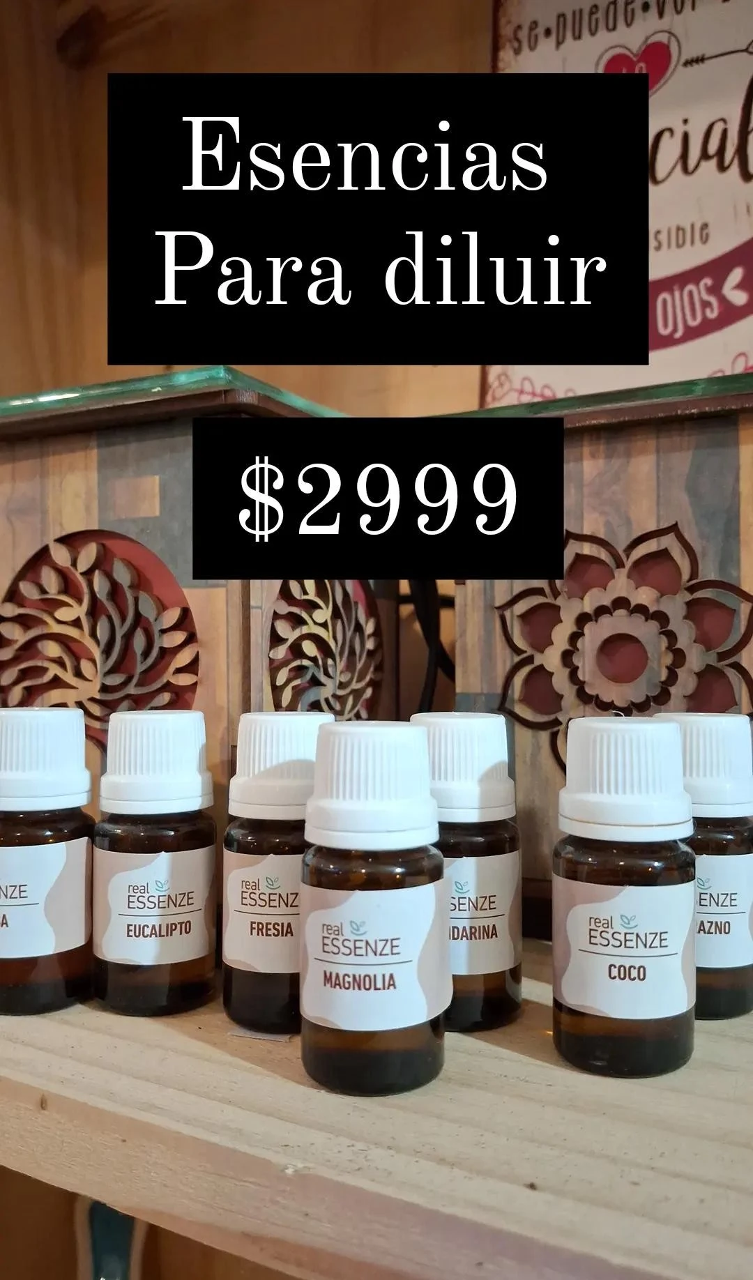 Esencias paea diluir