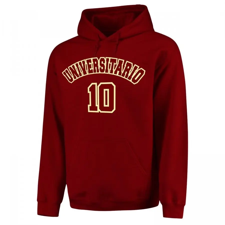POLERA CON CAPUCHA DE UNIVERSITARIO