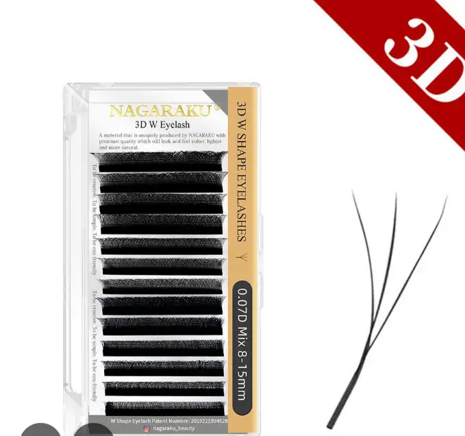 Pestañas Nagaraku 3D 
