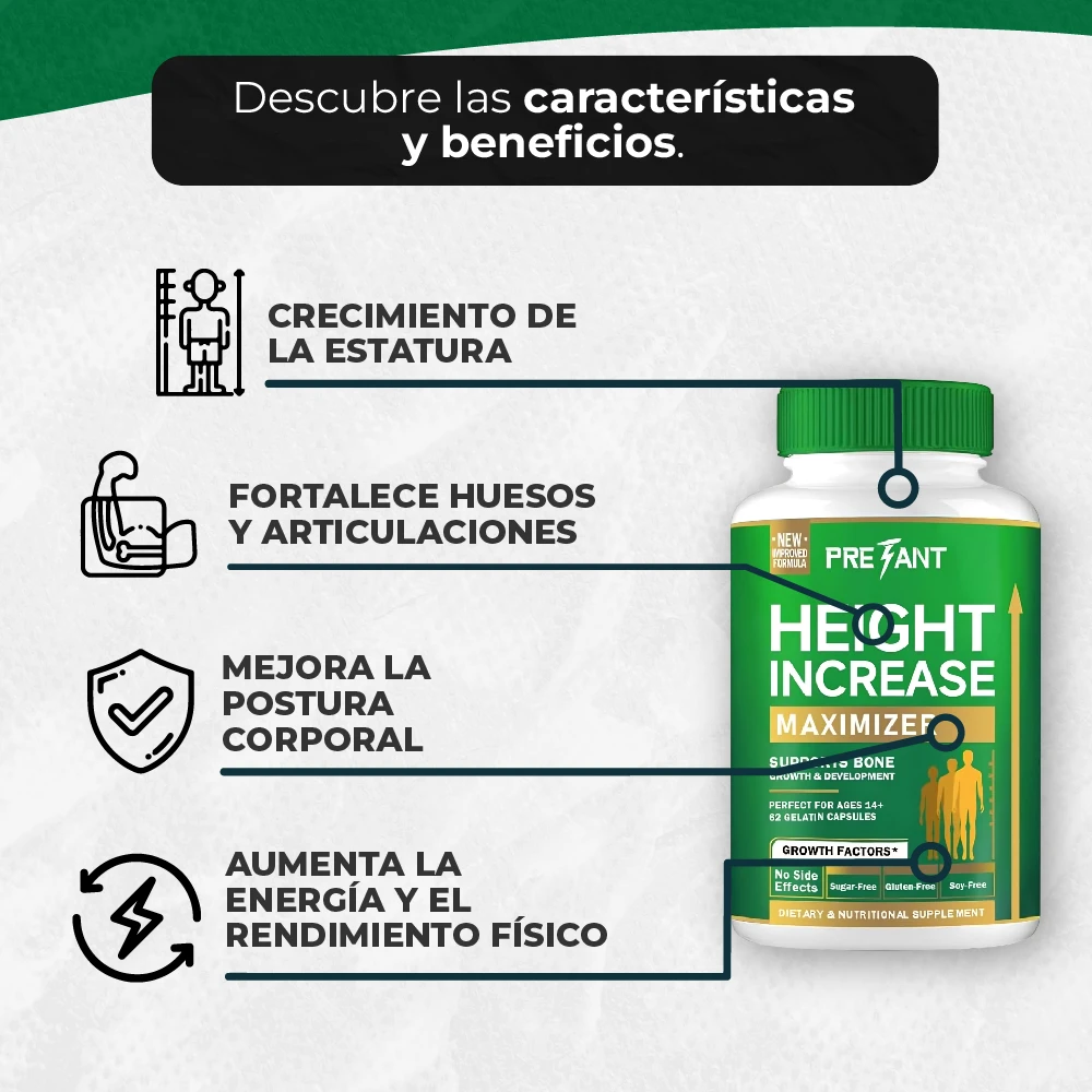Maximizador de crecimiento Pretant  4