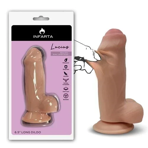 Dildo Pellizcable Vertebrado Lucius