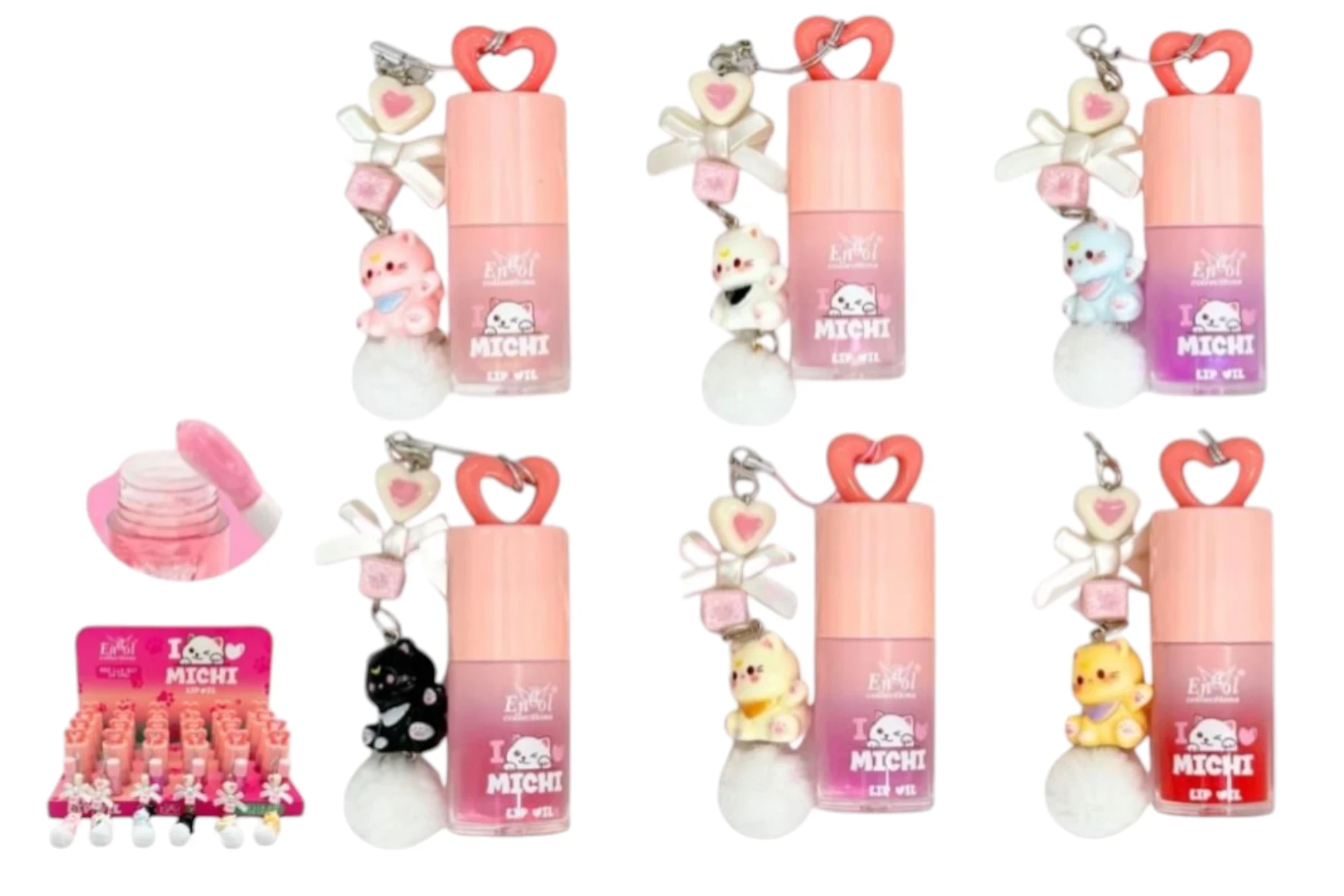 engol lip gloss llavero michi lla-627