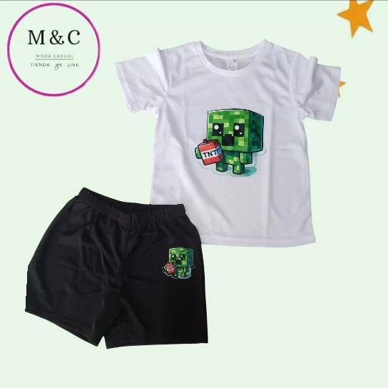 Conjunto minecraft G