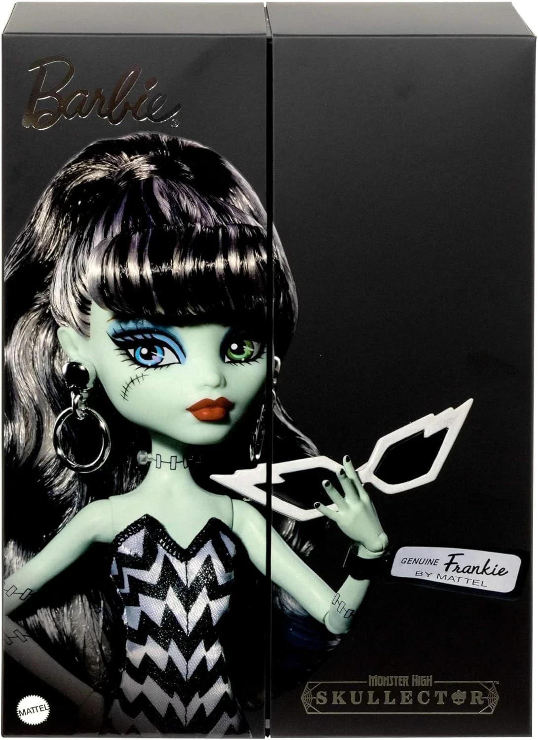 Muñeca Monster High skulletor  x Barbie Frankie Stein