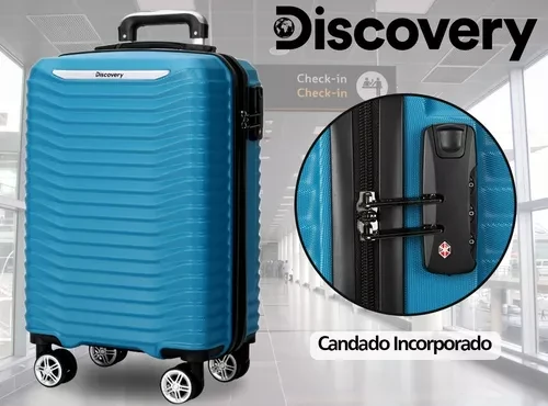 VALIJA Discovery 20", COLOR TURQUEZA 5
