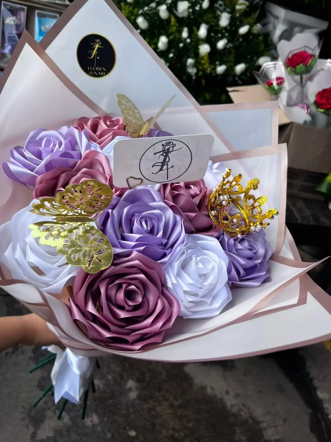 ✨Ramo grande de rosas 🌹🌹 eternas✨ 2