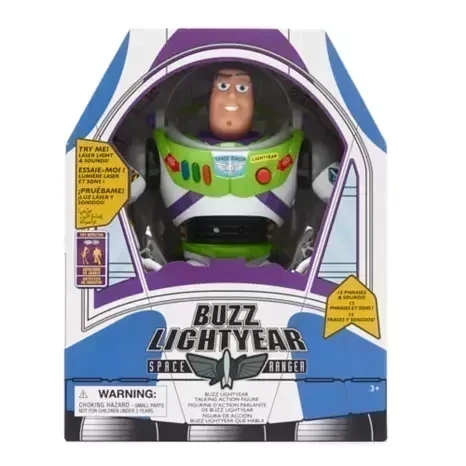 Figura de acción interactiva parlante de Buzz Lightyear