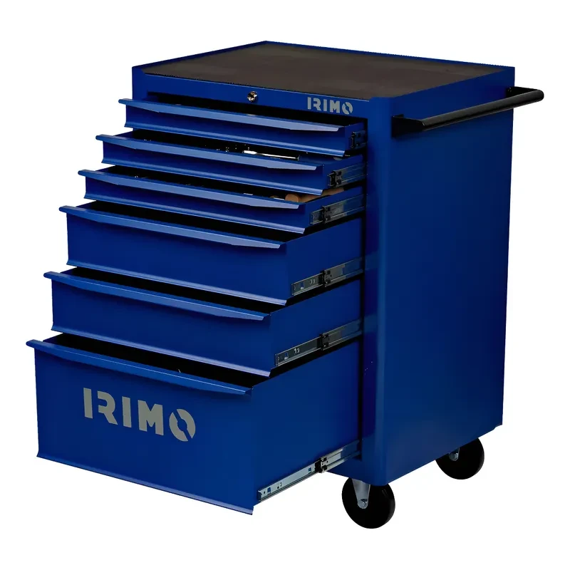 Carro Porta Herramientas Gabinete 206 Piezas 6 Cajones Irimo 2