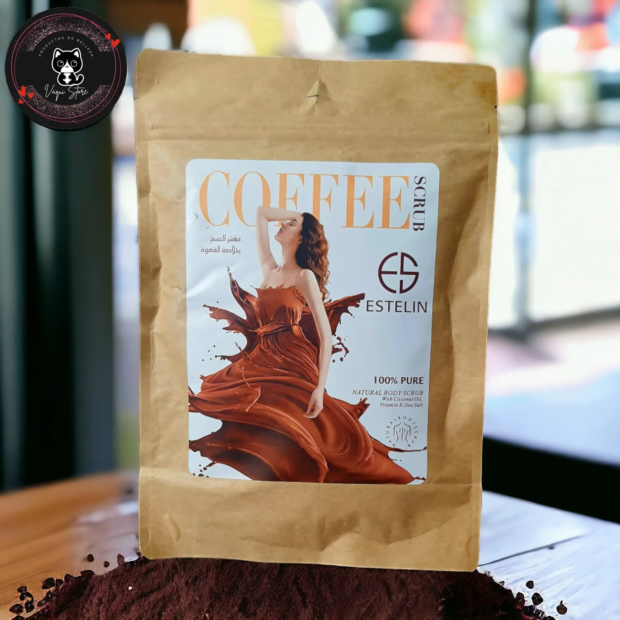 Exfoliante Corporal de café Estelin Dr Rashel