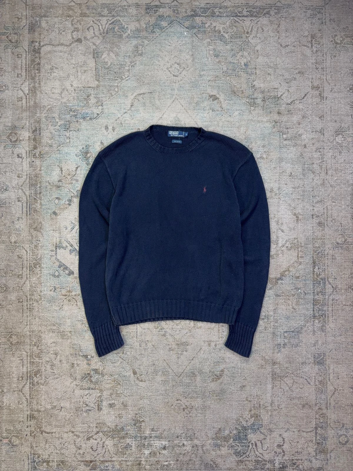 POLO BY RALPH LAUREN VINTAGE COTTON KNIT SWEATER 3
