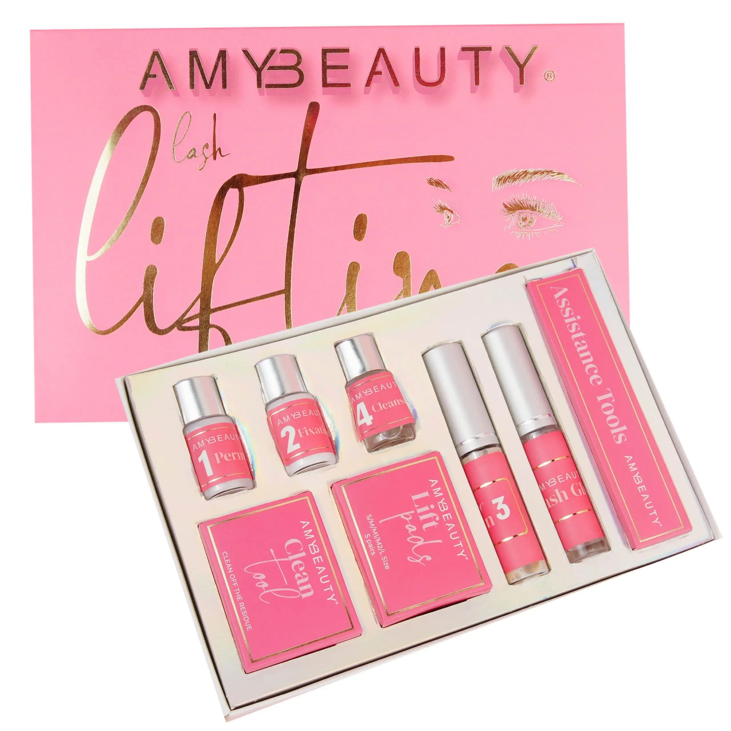 Kit Lifting para Pestañas AmyBeauty 2