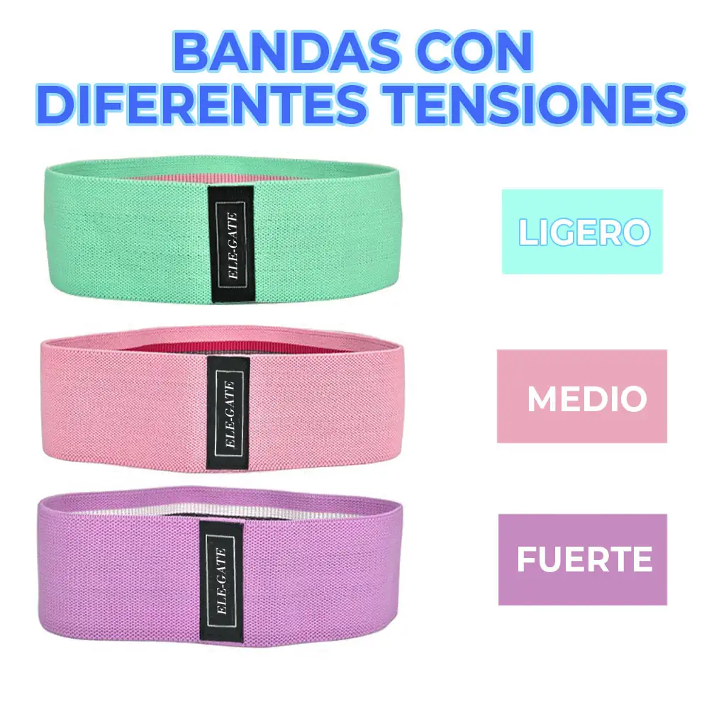 Bandas De Resistencia Deportivas 3 Pzs  3