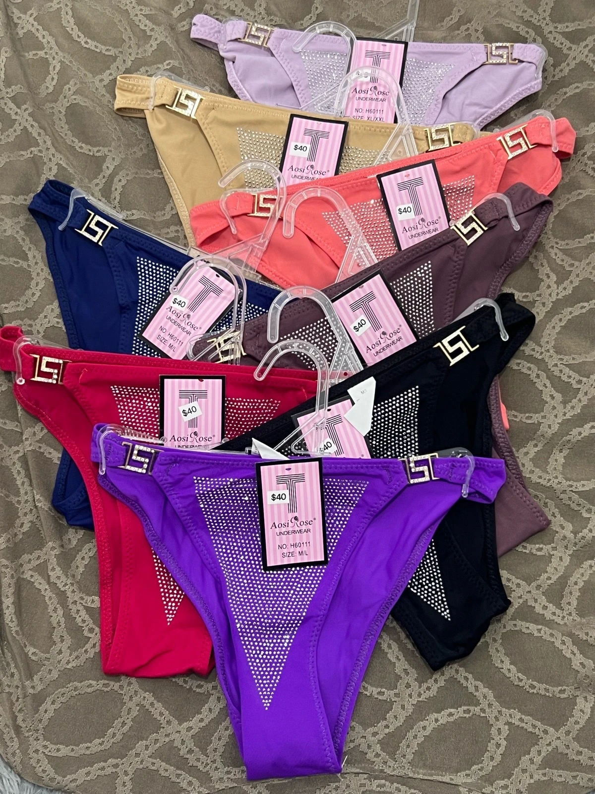 Pantaleta Brillos Corte Biquini 3