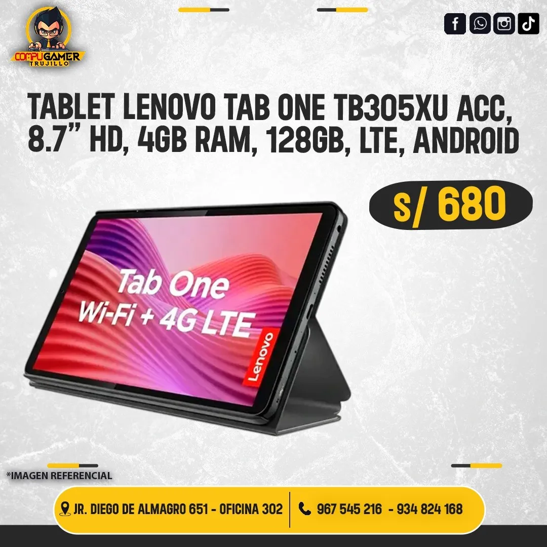 TABLET LENOVO TAB ONE TB305XU ACC