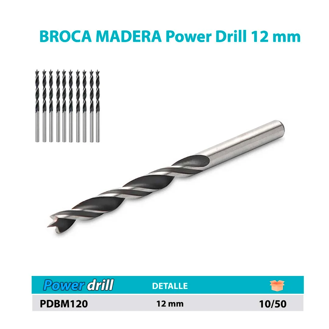 BROCA MADERA Power Drill 12 mm