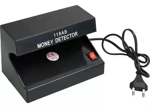 Maquina detector de billetes falsos  4