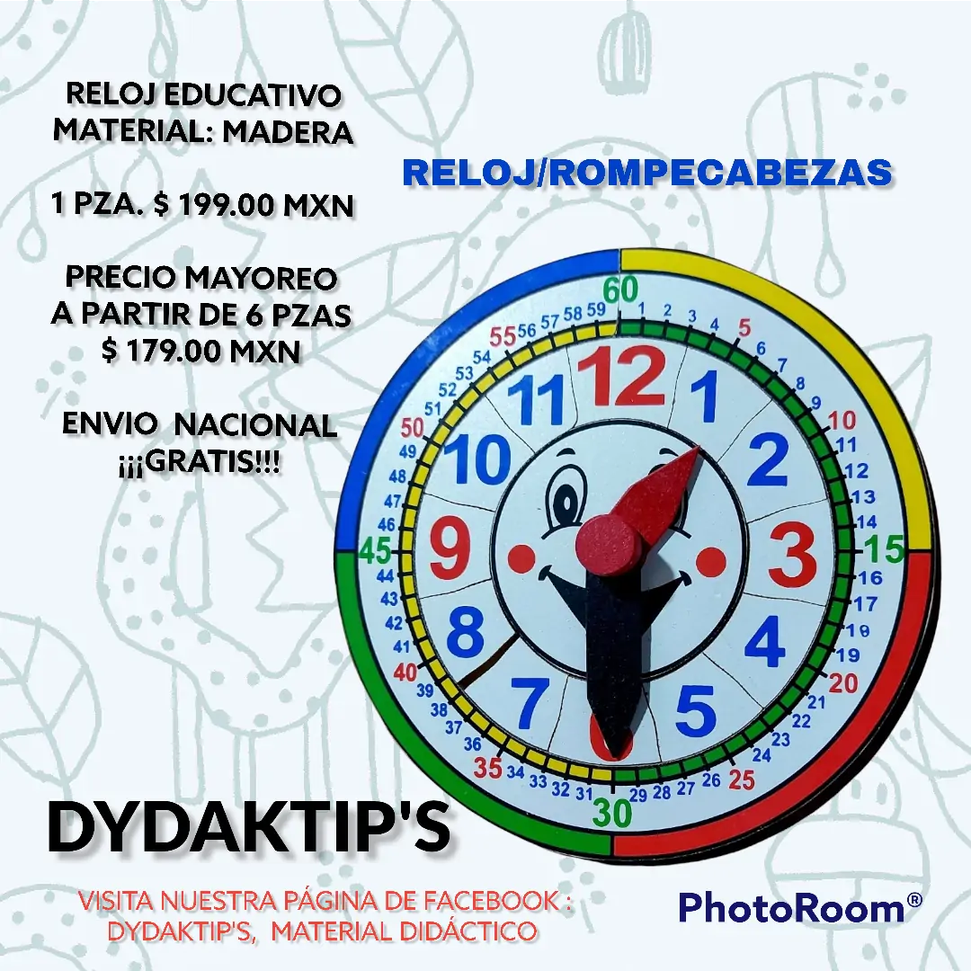 RELOJ-ROMPECABEZAS 