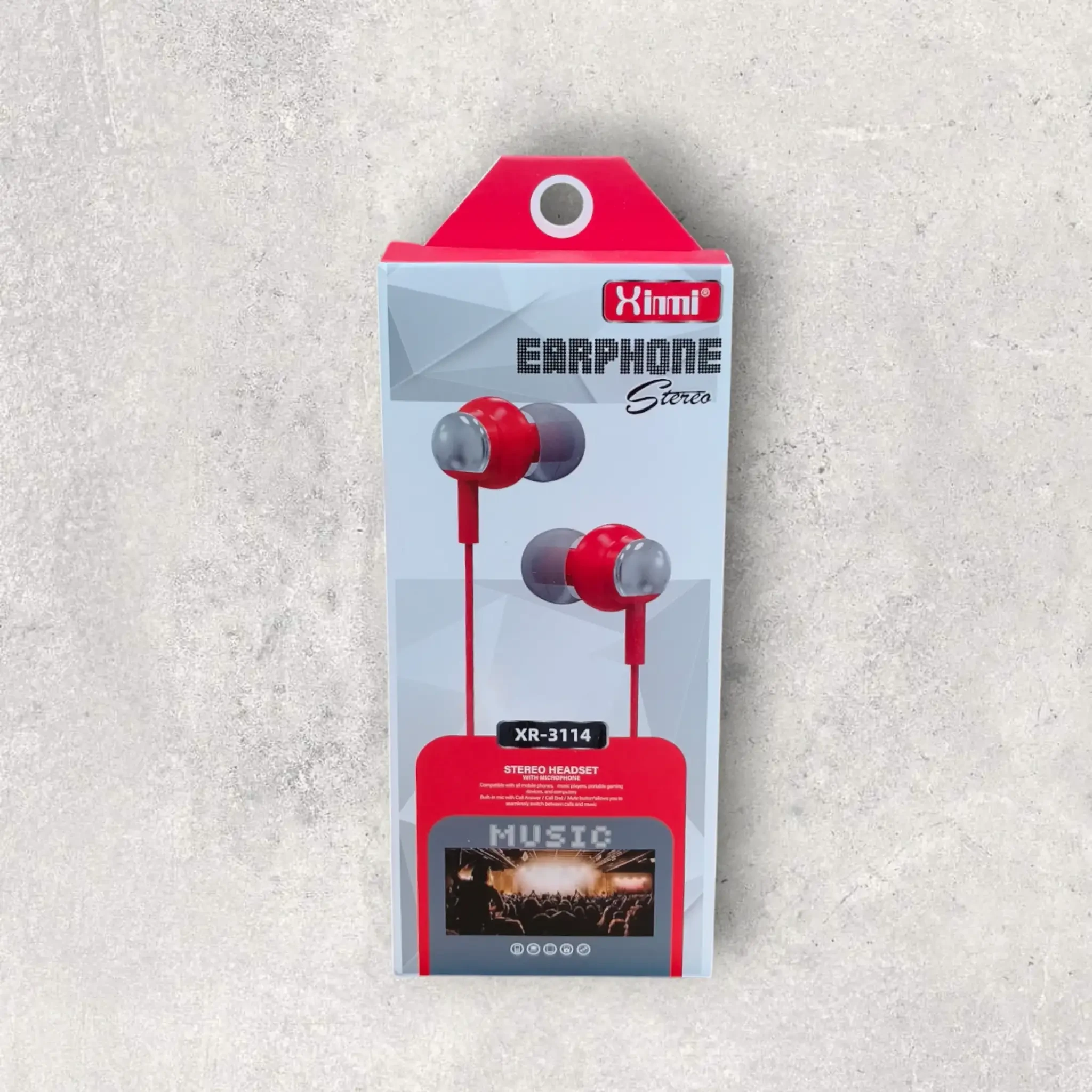 Audifonos de cable Xinmi XR-3114