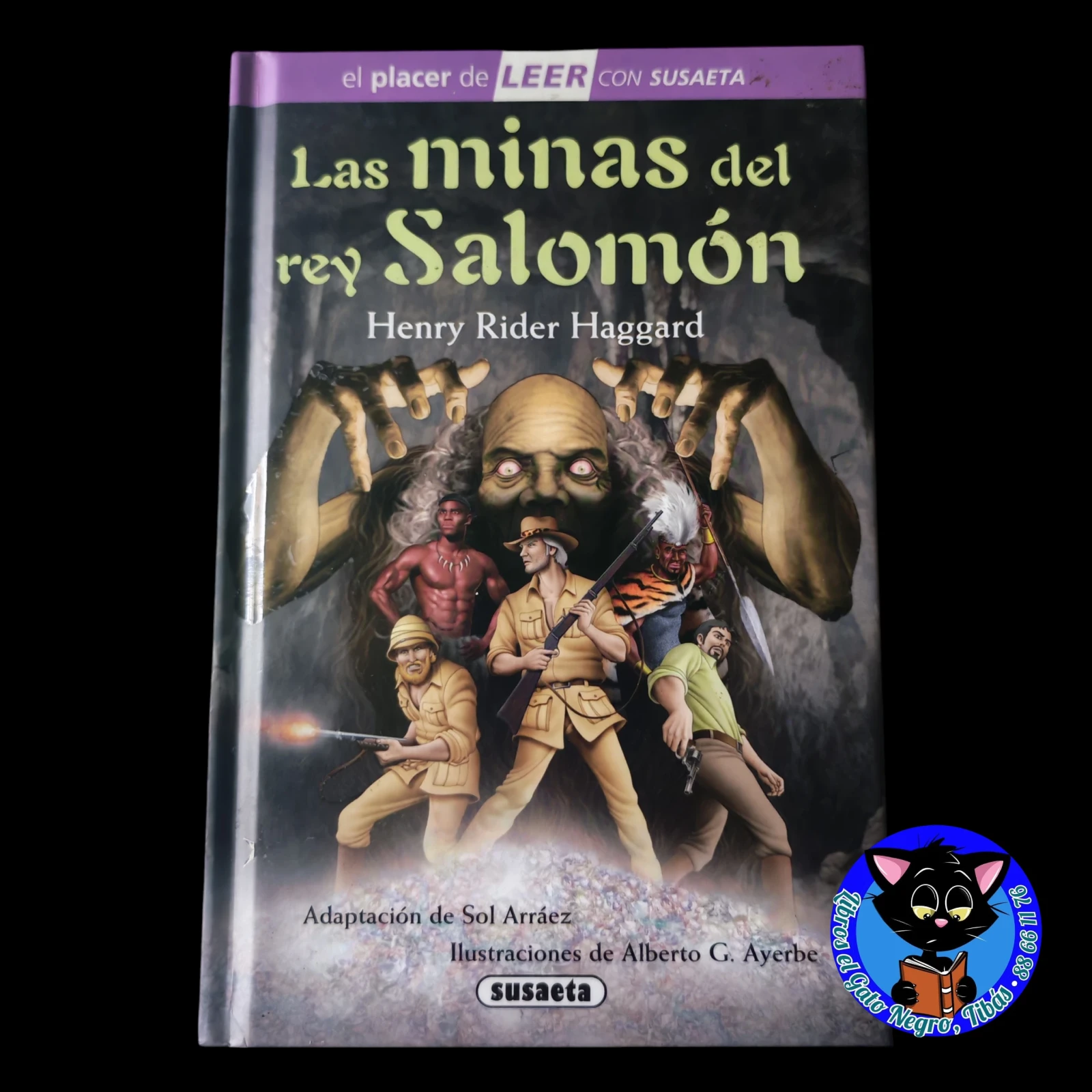 Las minas del rey Salomón, Henry Rider Haggard, infantil 