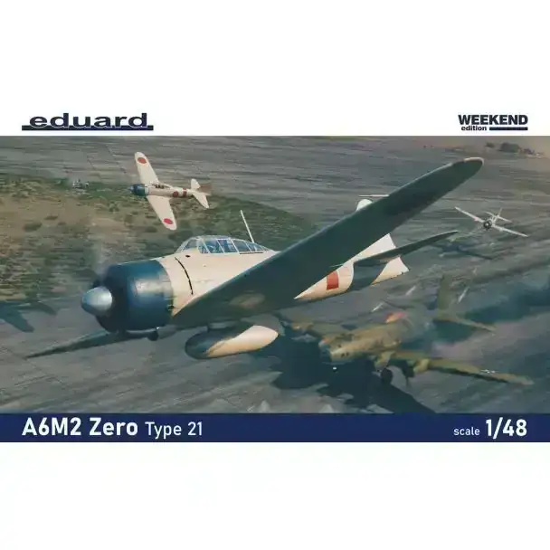 Eduard 1/48 A6M2 Zero Type 21 Weekend Edition 