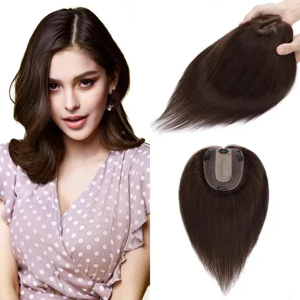 TOPPERS DE CABELLO HUMANO