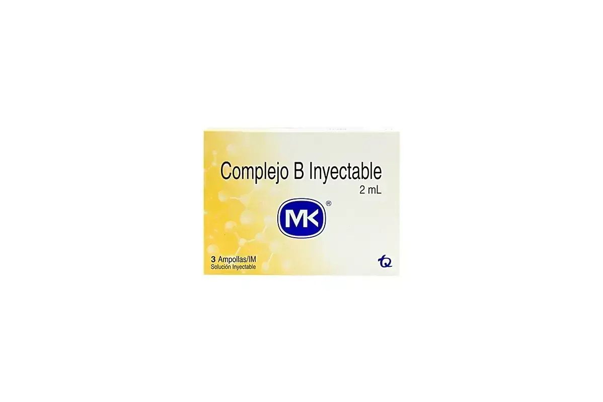 COMPLEJO B 2ML X 3 AMP MK
